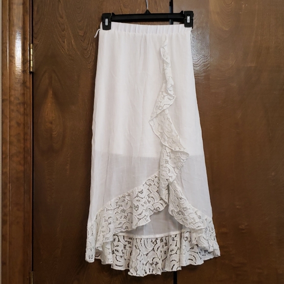 by & by Dresses & Skirts - White Boho / peasant by & by skirt size XS